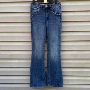 Anthropologie | Pilcro and the Letterpress Trouser Bootcut Jean size 26